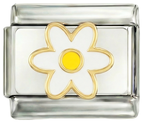 Wird hinzugefügt - White Daisy und ihr gelbes Herz