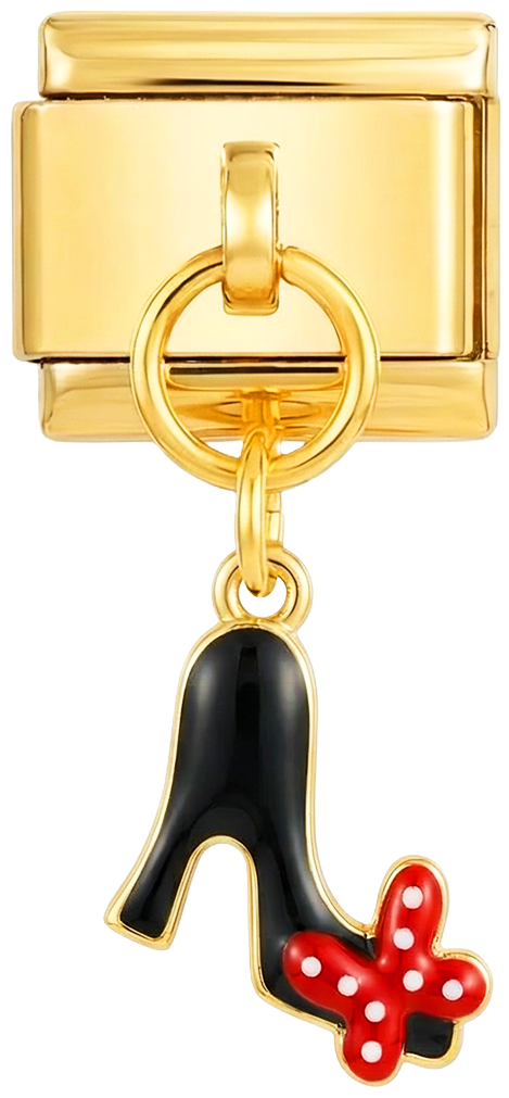 Minnies Absatz, auf Gold