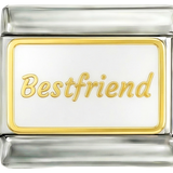 Beste Freundin, auf Silber