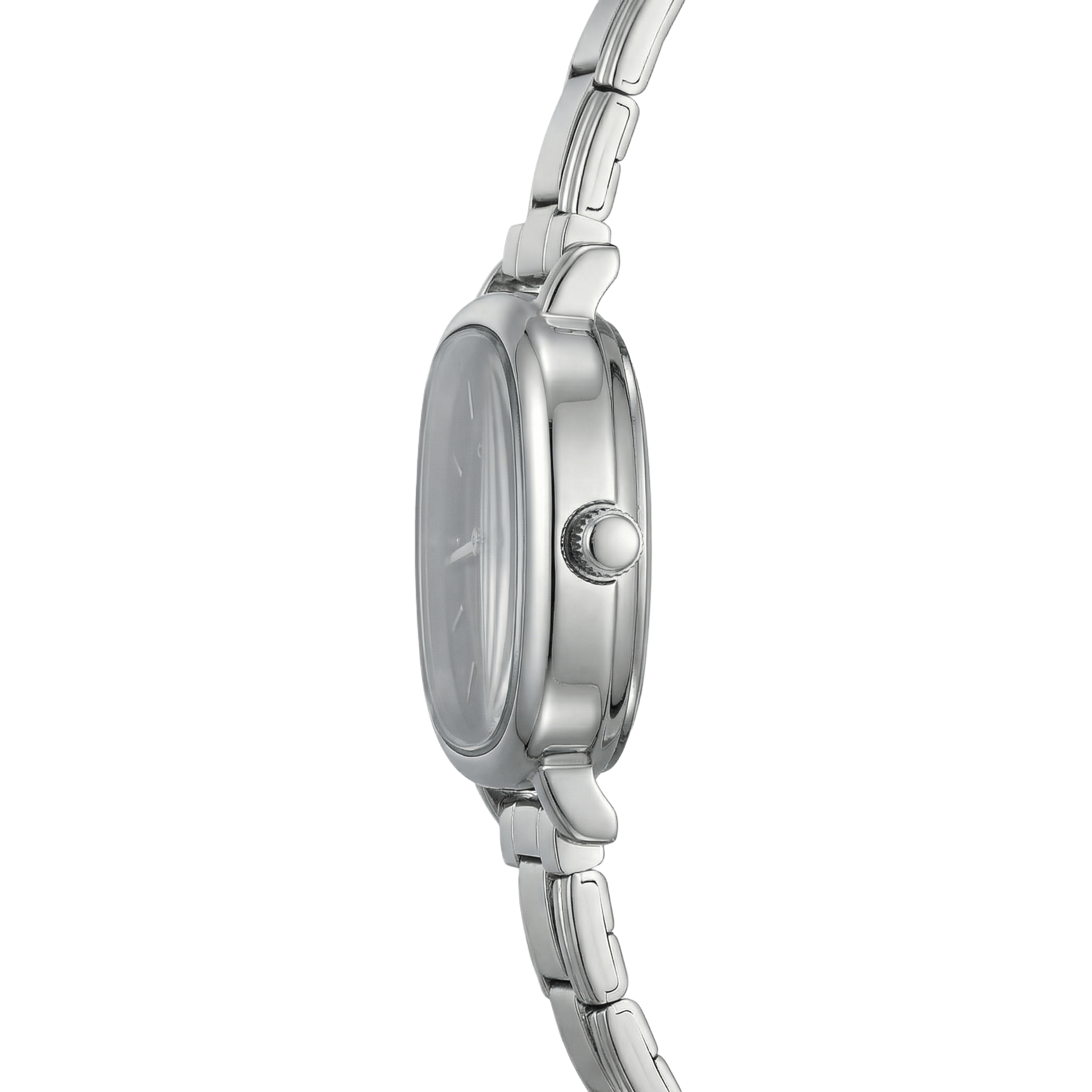 Capri Watch Silver – Black Dial Edition