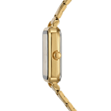 Como-Uhr, Gold – Edition mit weißem Zifferblatt