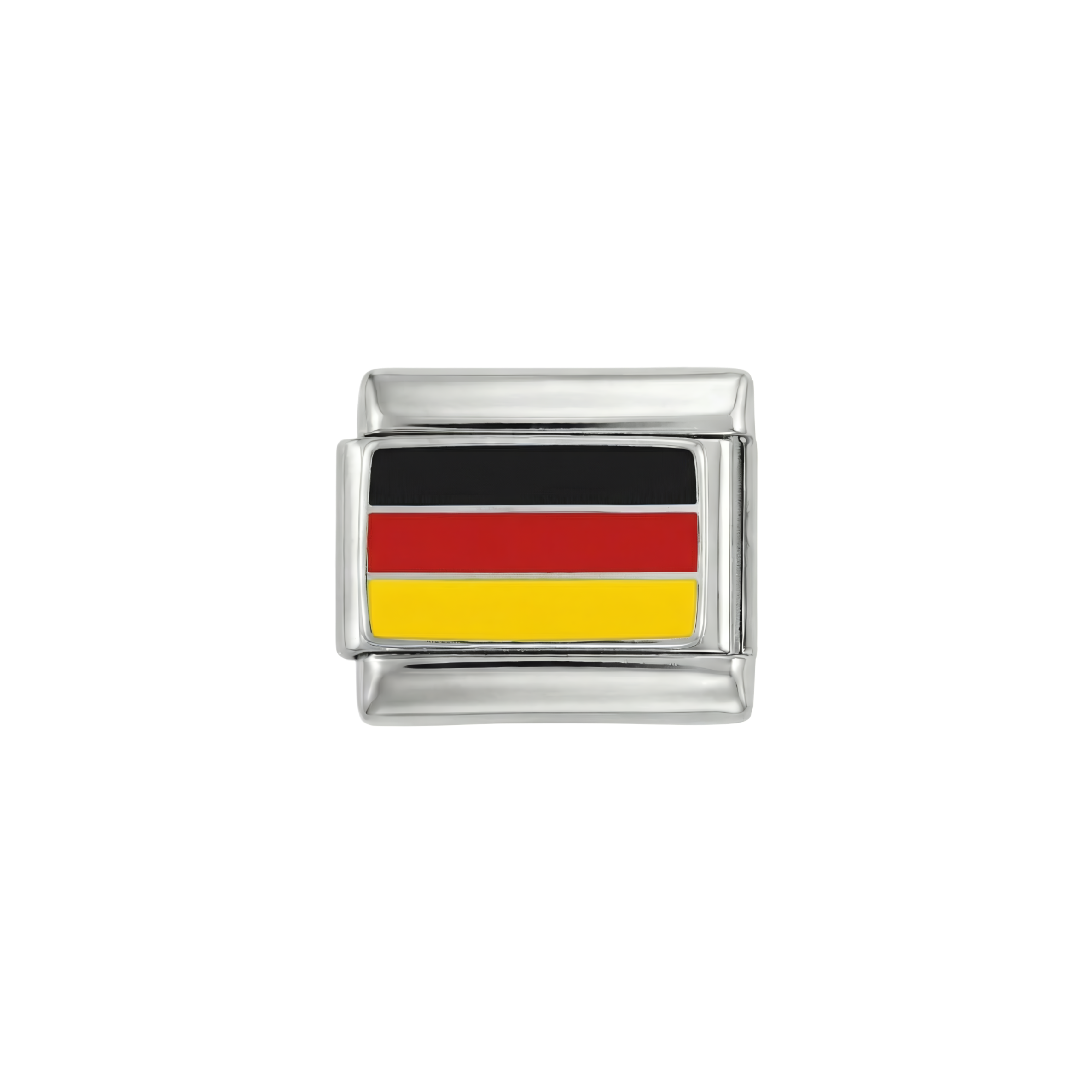 Deutschlandflagge, auf Silber