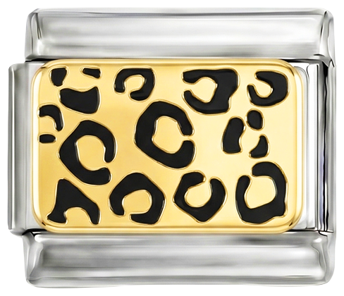 Leopard in Silber