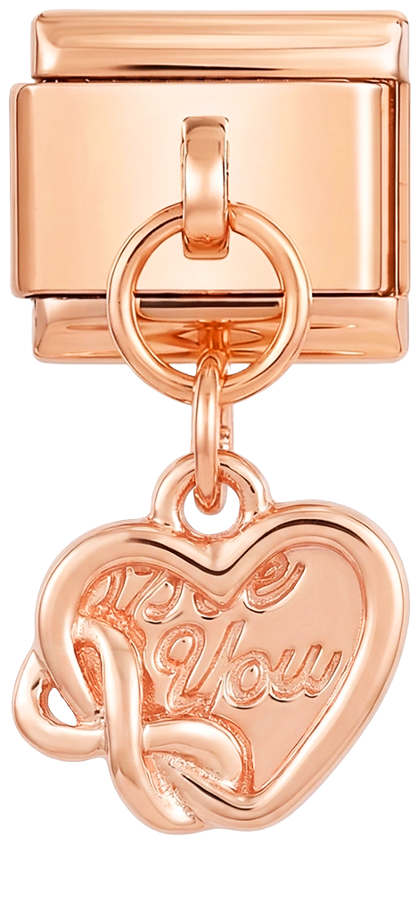 Ich liebe dich, Unendlichkeit, in Roségold