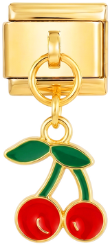 Paar goldener Kirschen