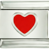 Red Heart, on Silver