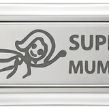 Super Mama, auf Silber