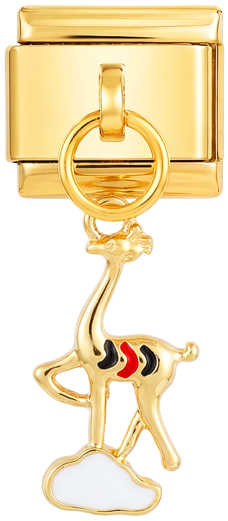 Deer on Cloud, on Gold - deer-on-cloud-on-gold.png