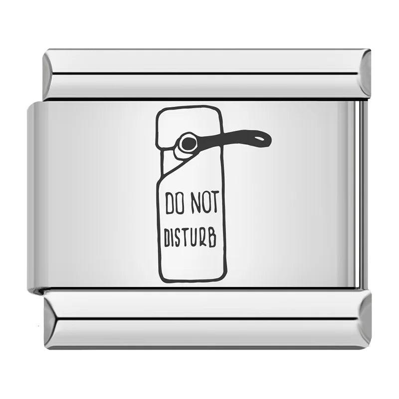 Do Not Disturb, on Silver - Charms Official