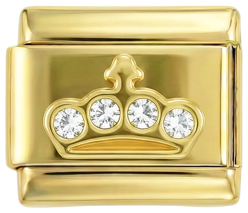 Golden Crown with White Stones - golden-crown-with-white-stones.png
