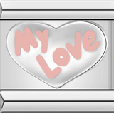 Heart in Silver, My Love in Pink