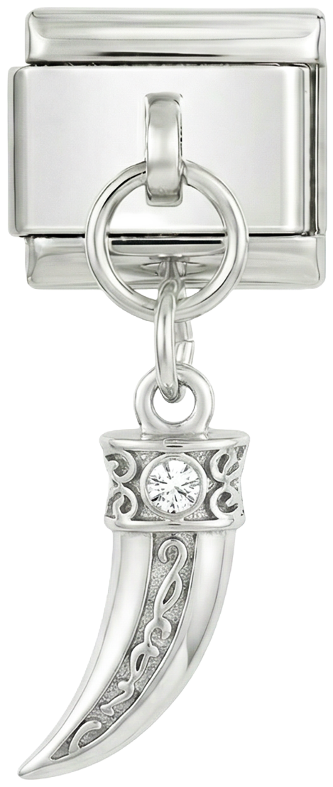 Royal Claw with Stone, on Silver - royal-claw-with-stone-on-silver.png